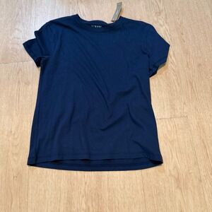 NWT J.Crew Vintage Jersey Classic Fit T-Shirt Navy Blue Small Short Sleeve Tee